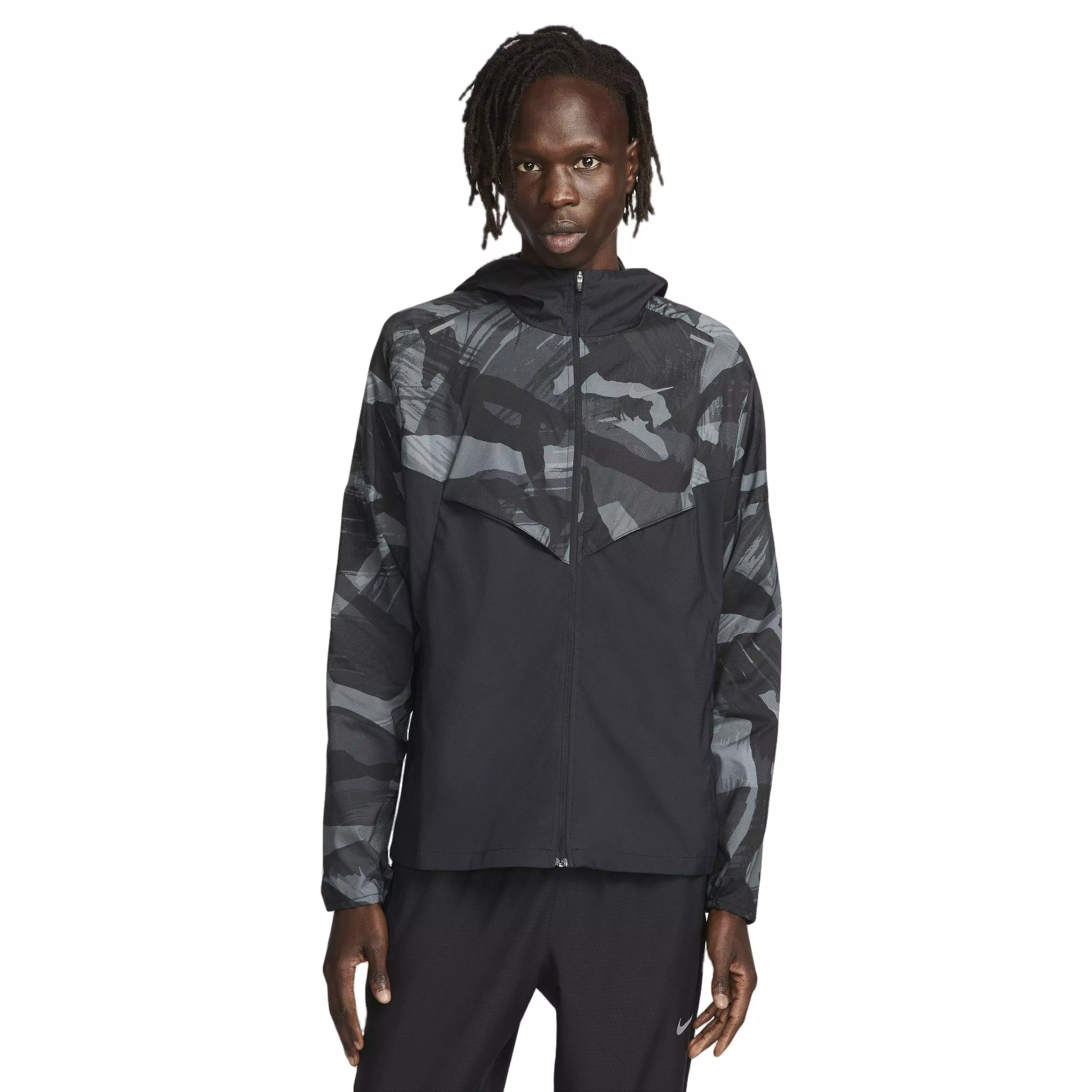 Nike running camo jacket shop